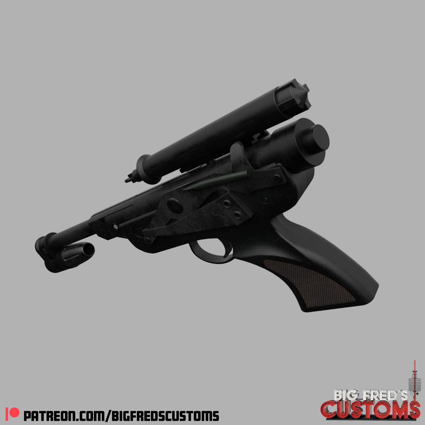 DL-18 Blaster (Star Wars ROTJ) STL (Download)