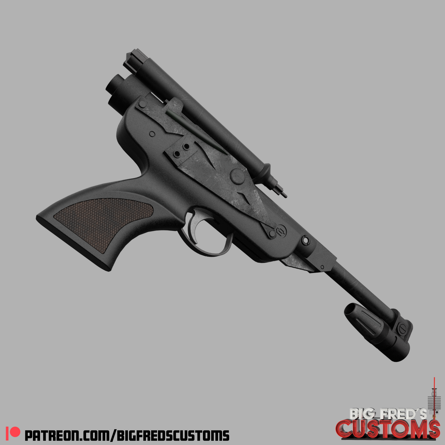 DL-18 Blaster (Star Wars ROTJ) STL (Download)