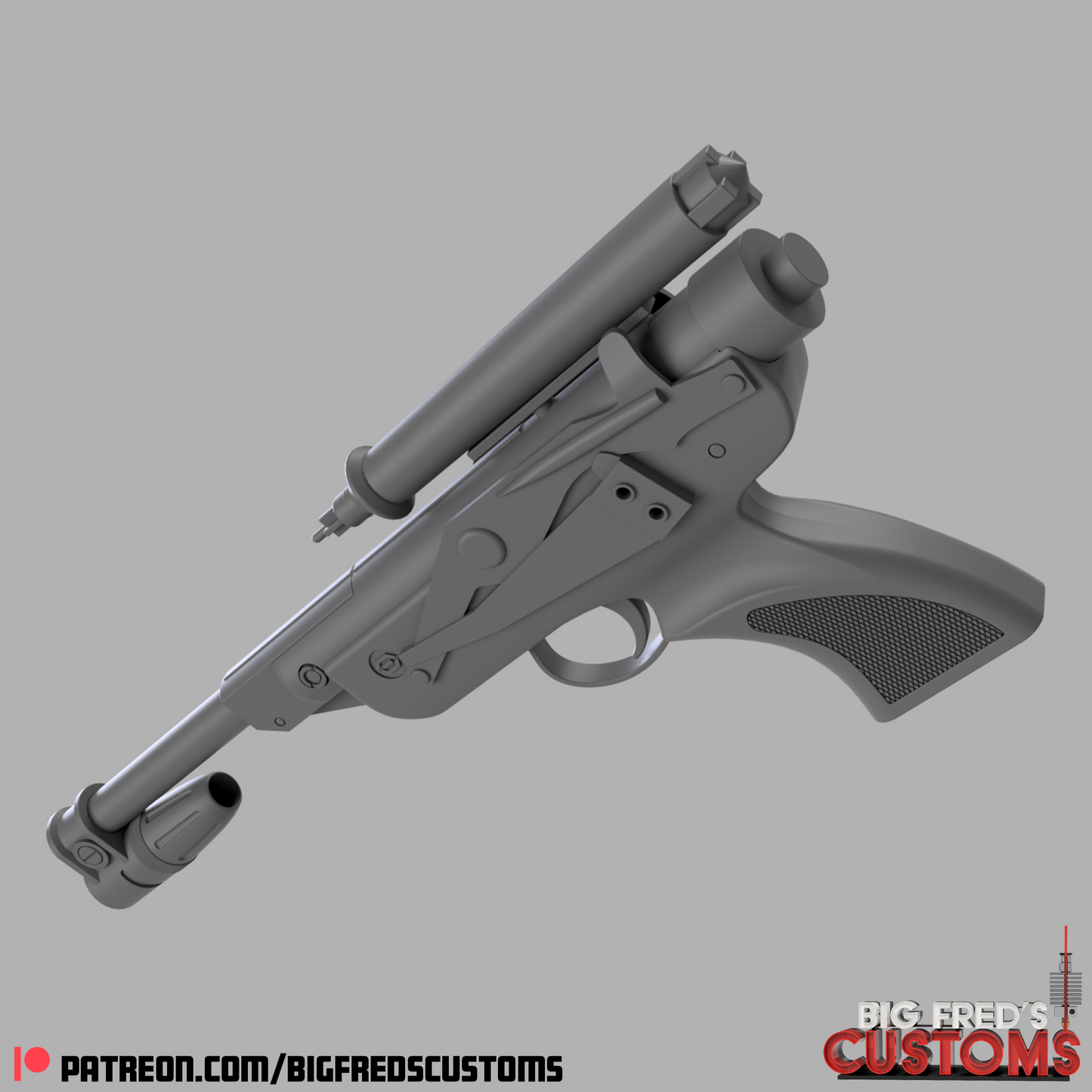 DL-18 Blaster (Star Wars ROTJ) STL (Download)