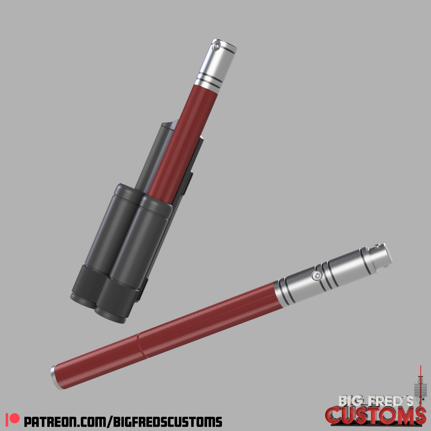 Daredevil Batons (Netflix Daredevil) STL File (Download)