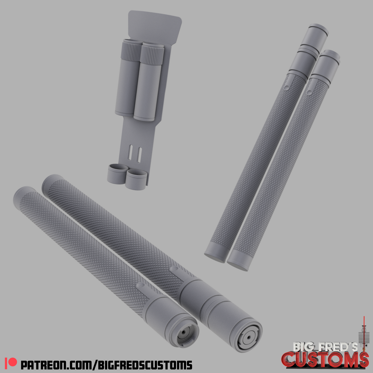 Daredevil Batons (Daredevil Born Again)