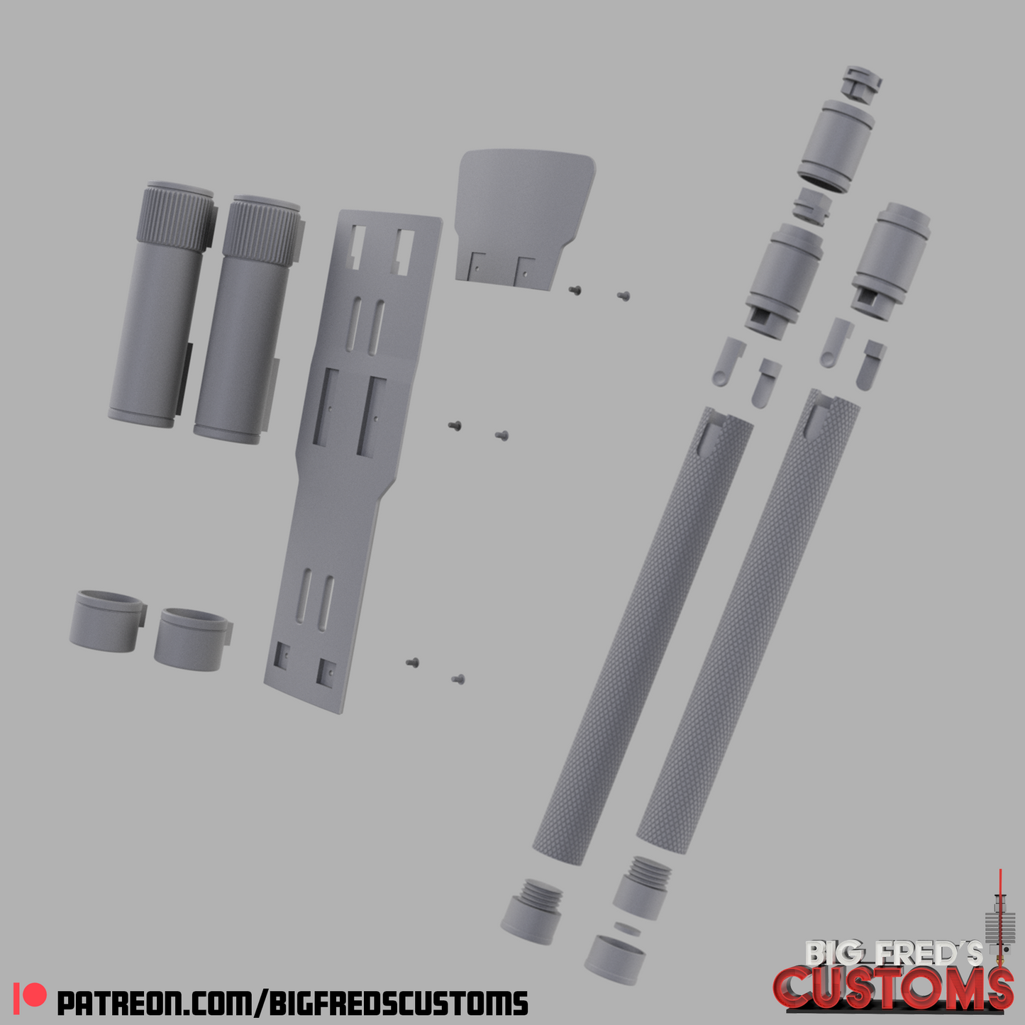 Daredevil Batons (Daredevil Born Again)