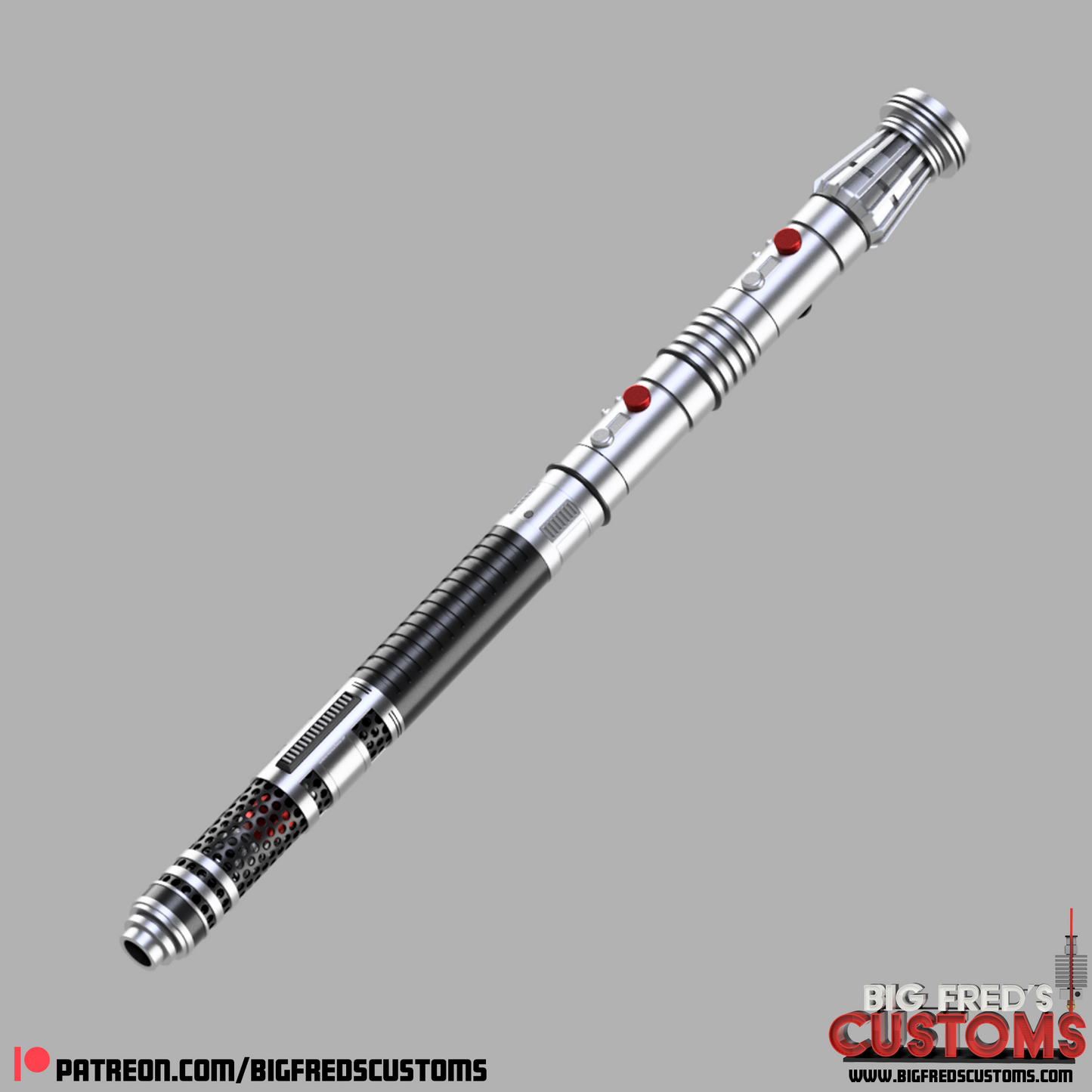 Darth Maul's New Lightsaber (Maul Shadow Lord) STL File (Download)