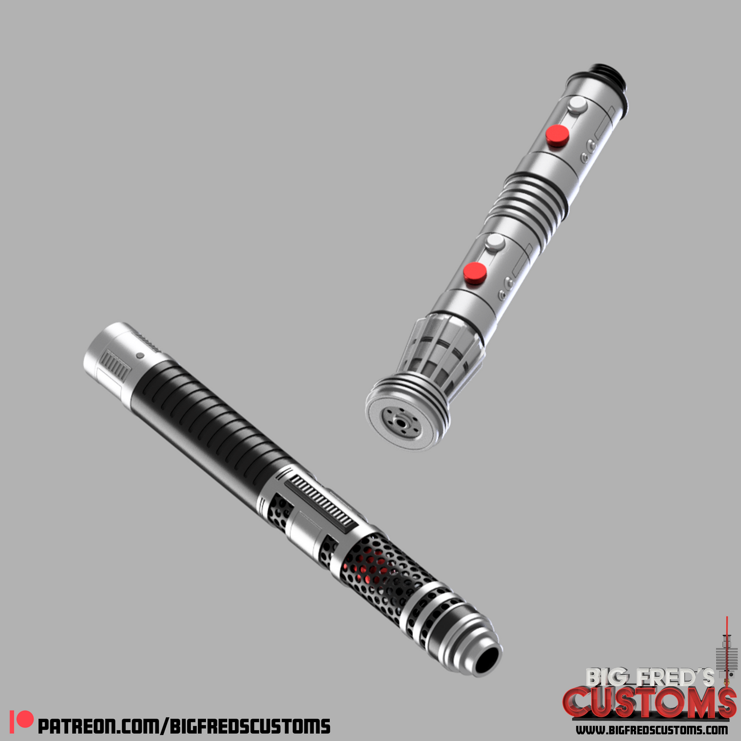 Darth Maul's New Lightsaber (Maul Shadow Lord) STL File (Download)
