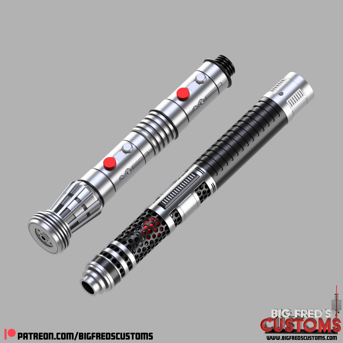 Darth Maul's New Lightsaber (Maul Shadow Lord) STL File (Download)