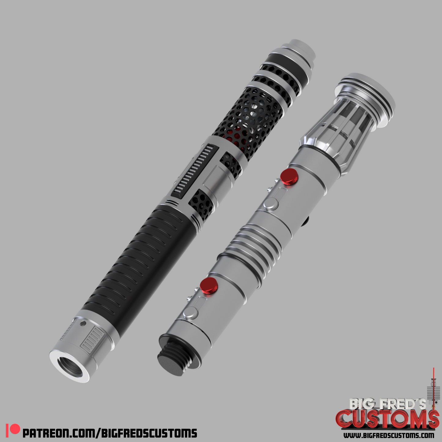 Darth Maul's New Lightsaber (Maul Shadow Lord) STL File (Download)