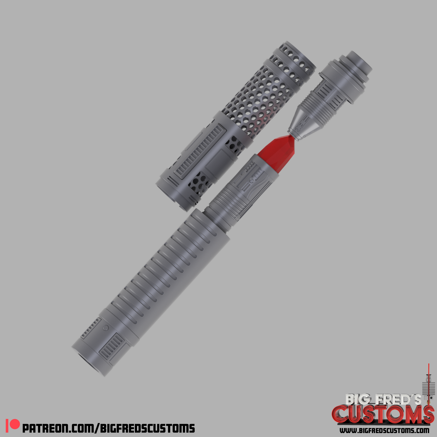 Darth Maul's New Lightsaber (Maul Shadow Lord) STL File (Download)
