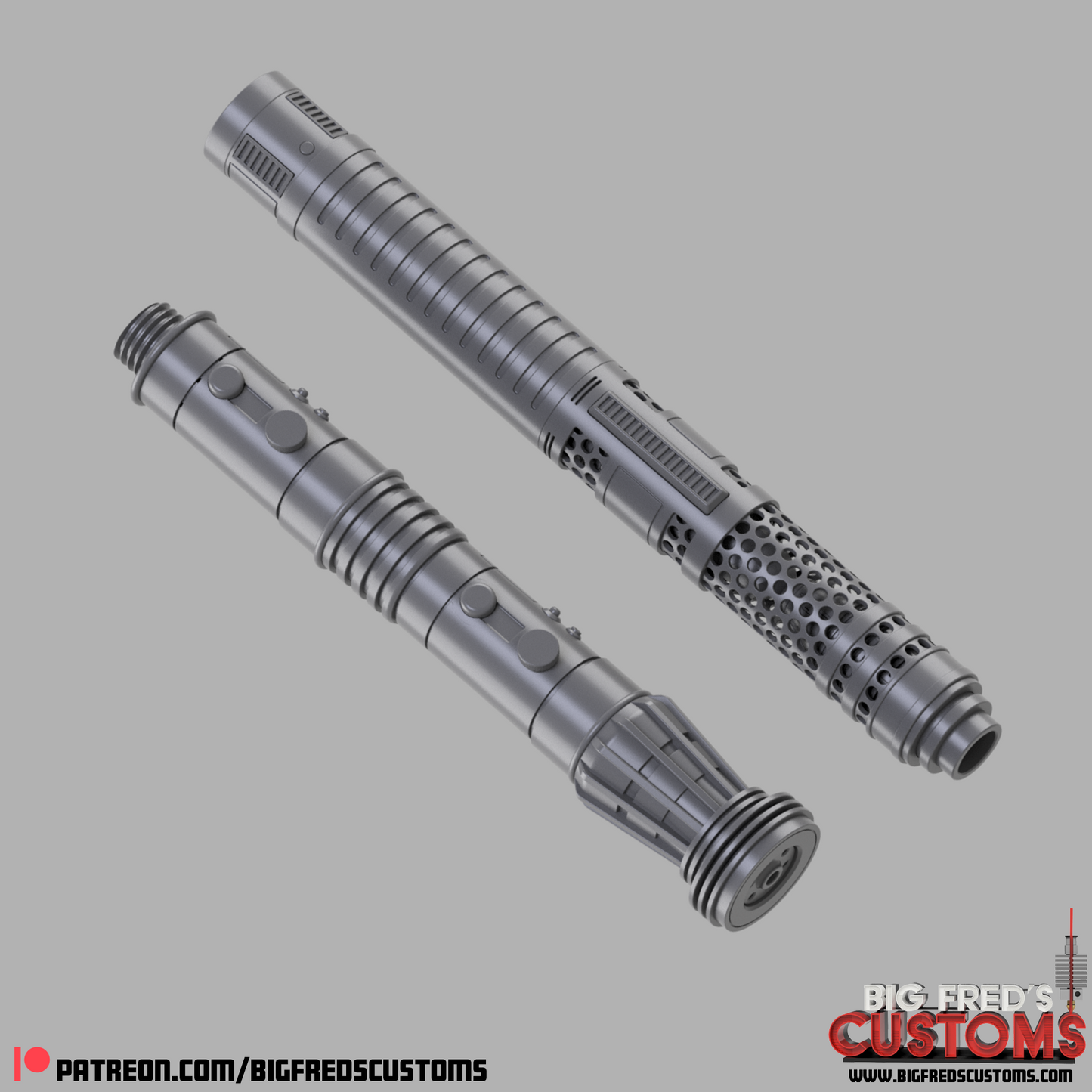 Darth Maul's New Lightsaber (Maul Shadow Lord) STL File (Download)