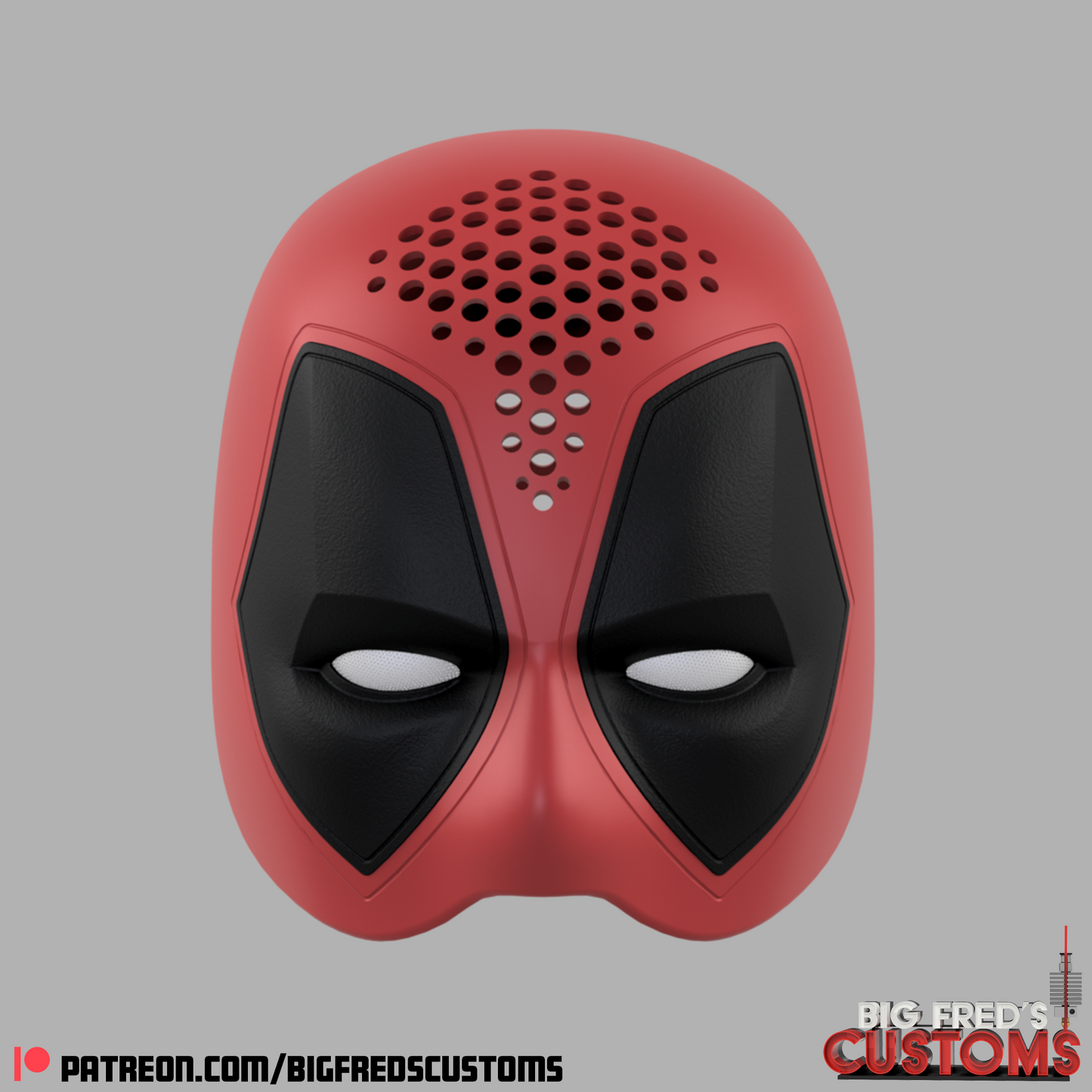 Deadpool Face shell with Interchangeable expressions (Deadpool and Wolverine)