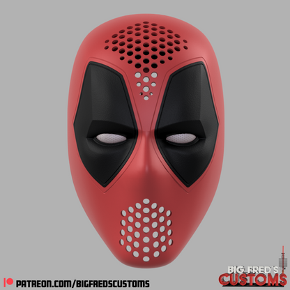 Deadpool Face shell with Interchangeable expressions (Deadpool and Wolverine)