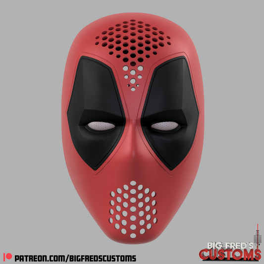 Deadpool Face shell with Interchangeable expressions (Deadpool and Wolverine)