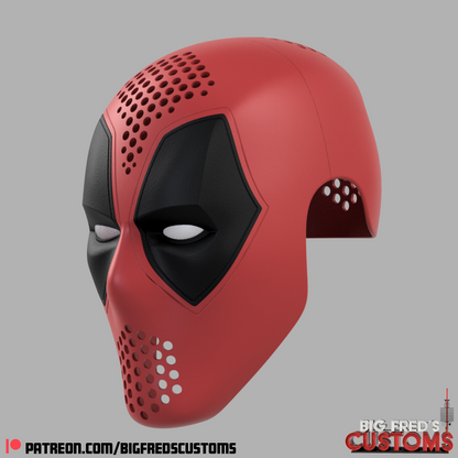 Deadpool Face shell with Interchangeable expressions (Deadpool and Wolverine)