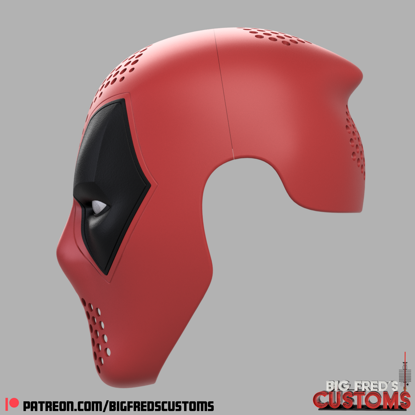 Deadpool Face shell with Interchangeable expressions (Deadpool and Wolverine)