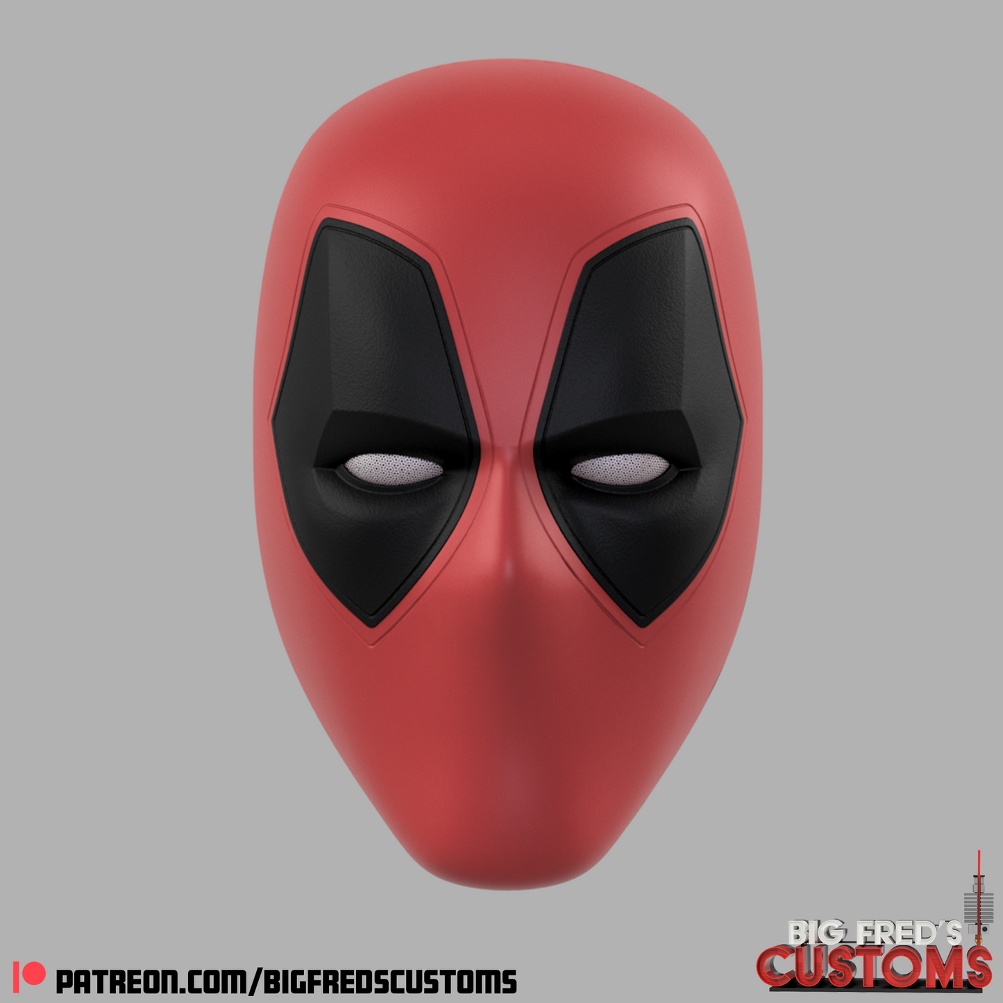 Deadpool Face shell with Interchangeable expressions (Deadpool and Wolverine)