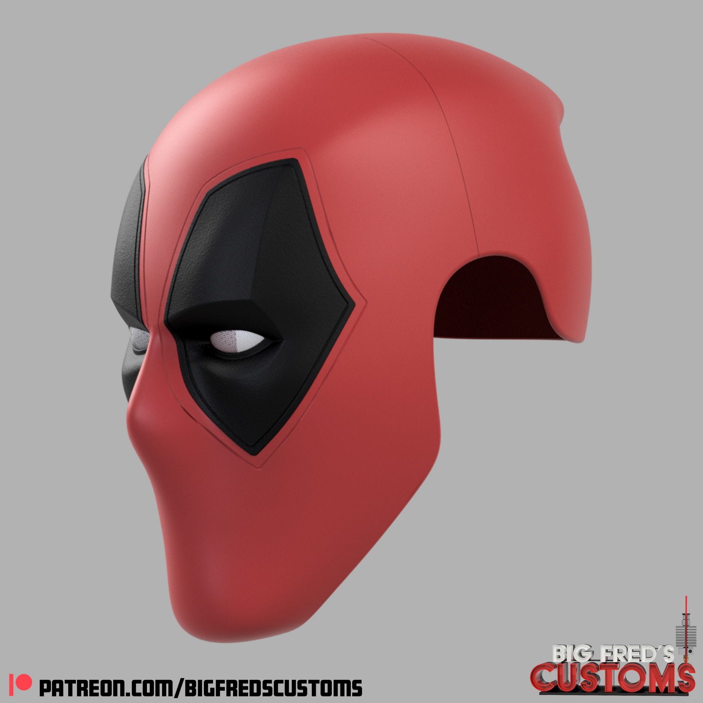 Deadpool Face shell with Interchangeable expressions (Deadpool and Wolverine)