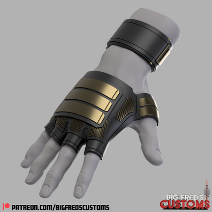 Deadpool Gloves and Cuffs (Deadpool and wolverine)