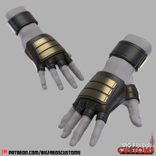 Deadpool Gloves and Cuffs (Deadpool and wolverine)