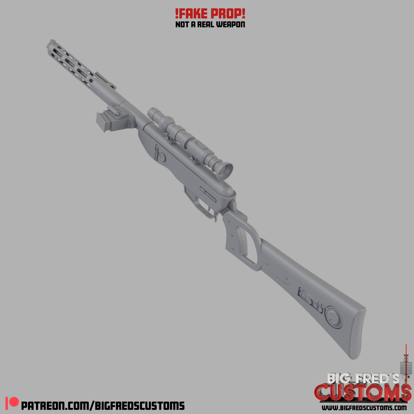 Din Djarin's New Carbine Blaster (The Mandalorian and Grogu) STL File (Download)
