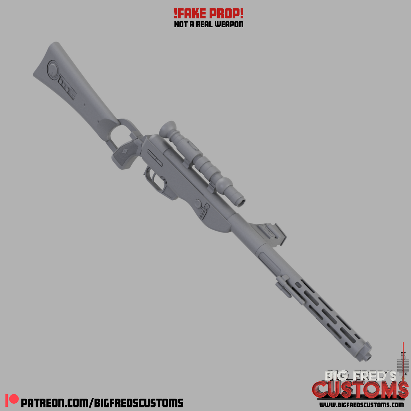 Din Djarin's New Carbine Blaster (The Mandalorian and Grogu) STL File (Download)