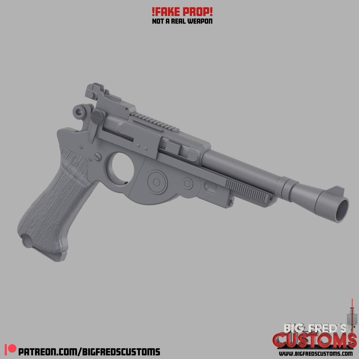Din Djarin's IB-94 Blaster (The Mandalorian) STL File (Download)