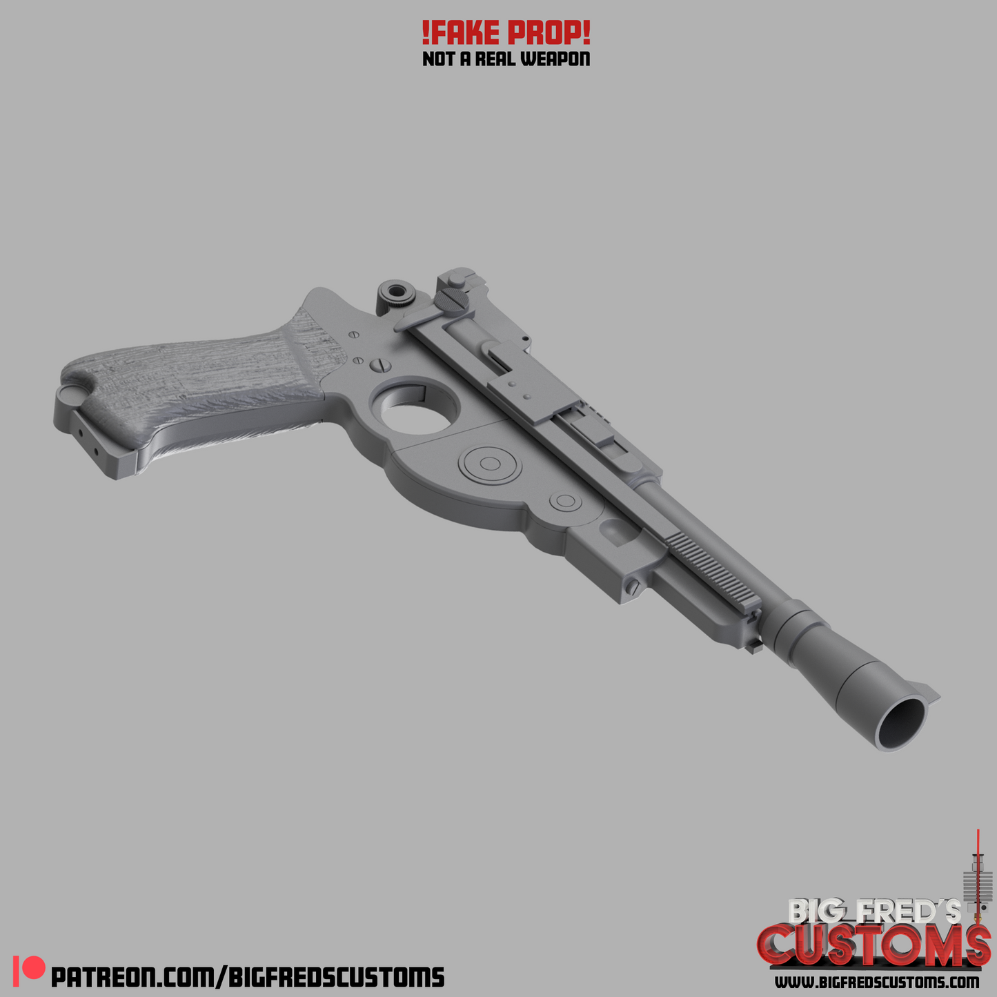 Din Djarin's IB-94 Blaster (The Mandalorian) STL File (Download)