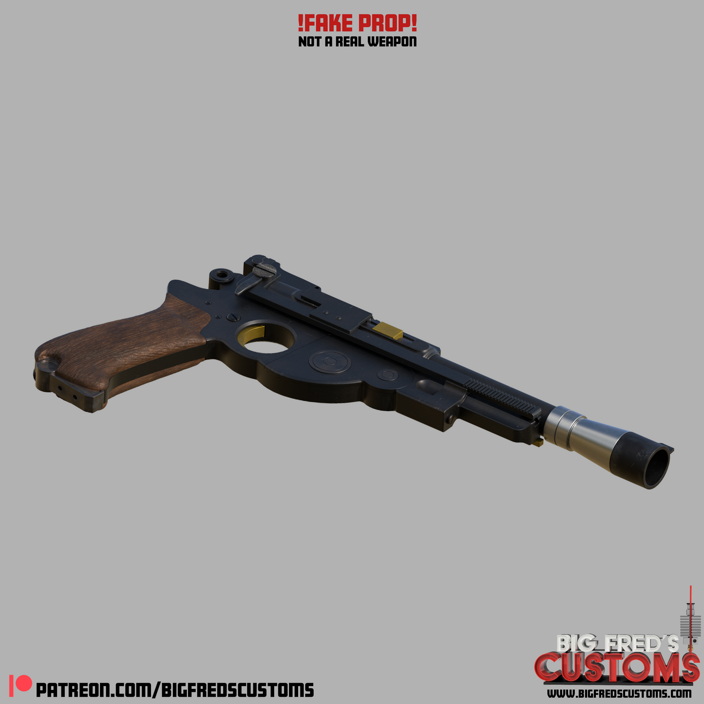 Din Djarin's IB-94 Blaster (The Mandalorian) STL File (Download)