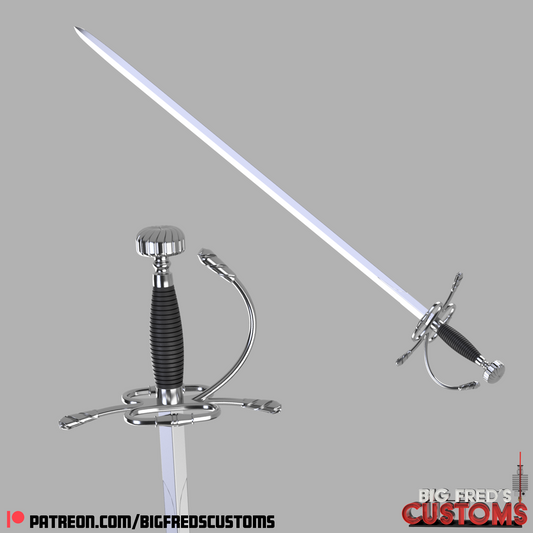 Dread Pirate Roberts Sword (The Princess Bride)STL File (Download)