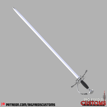 Dread Pirate Roberts Sword (The Princess Bride)STL File (Download)
