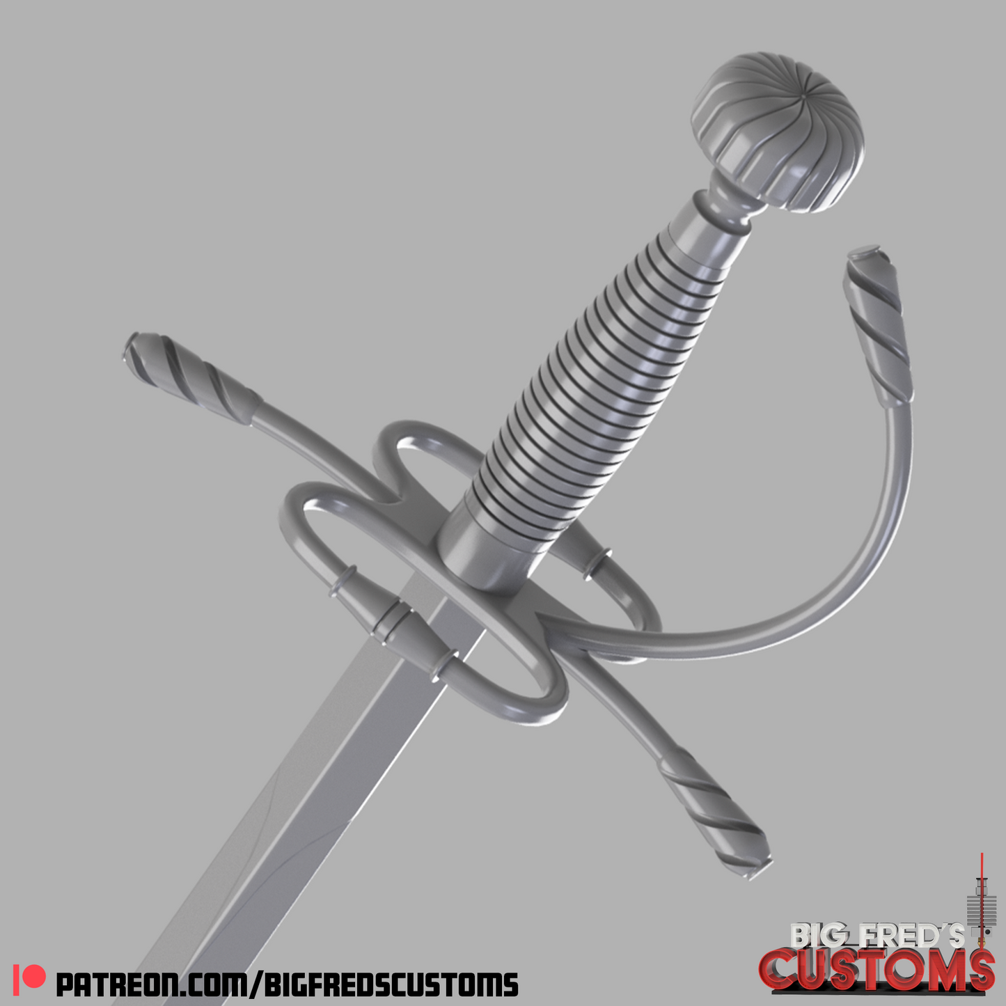 Dread Pirate Roberts Sword (The Princess Bride)STL File (Download)