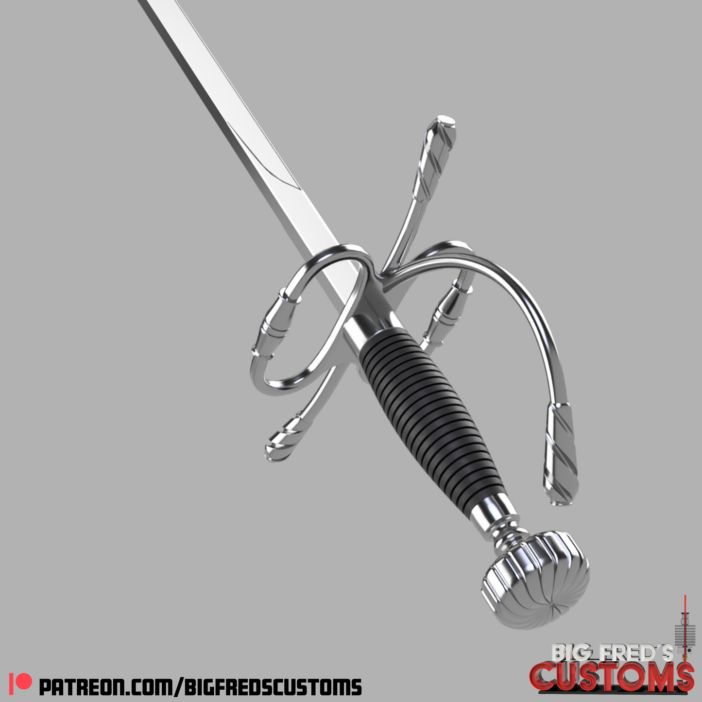 Dread Pirate Roberts Sword (The Princess Bride)STL File (Download)