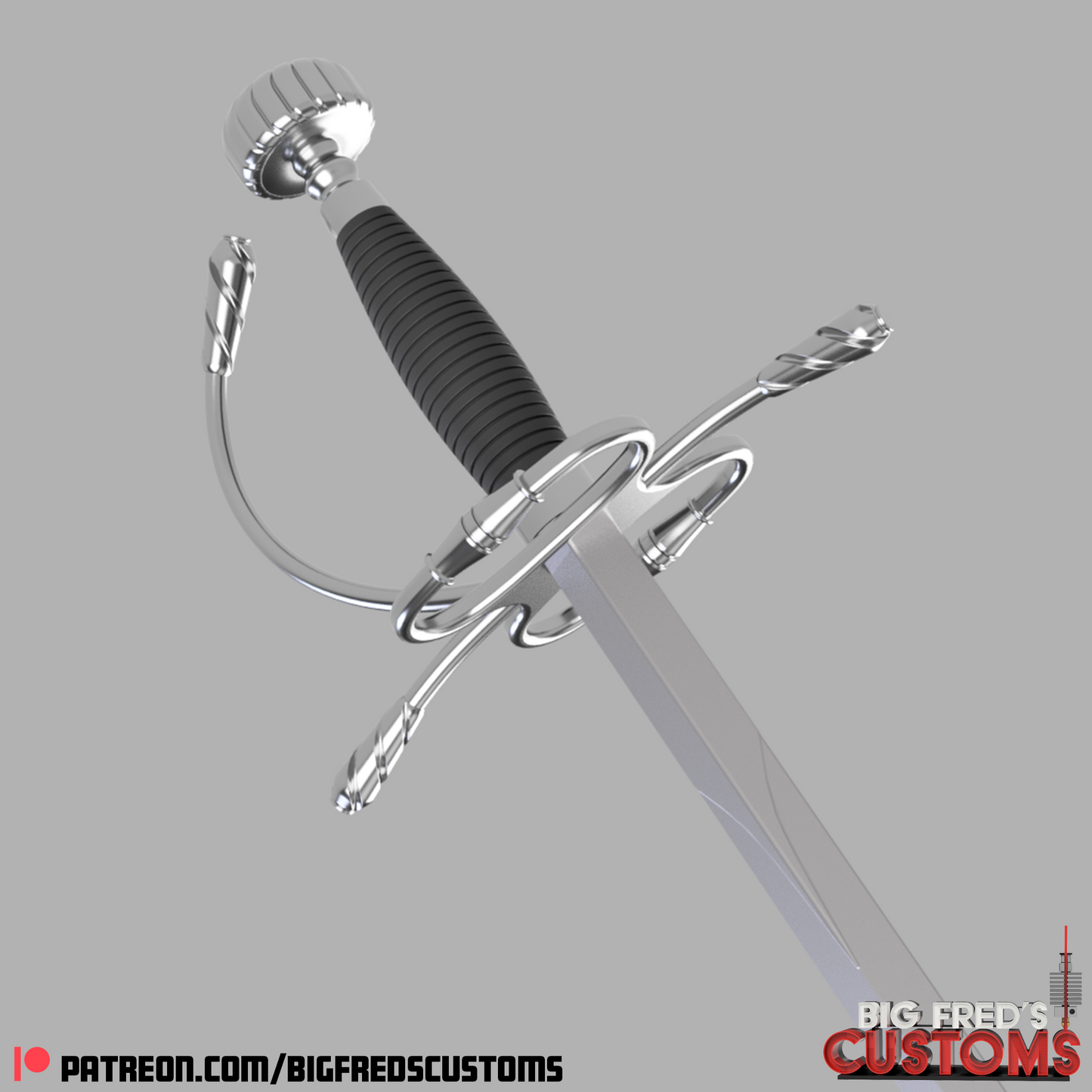 Dread Pirate Roberts Sword (The Princess Bride)STL File (Download)