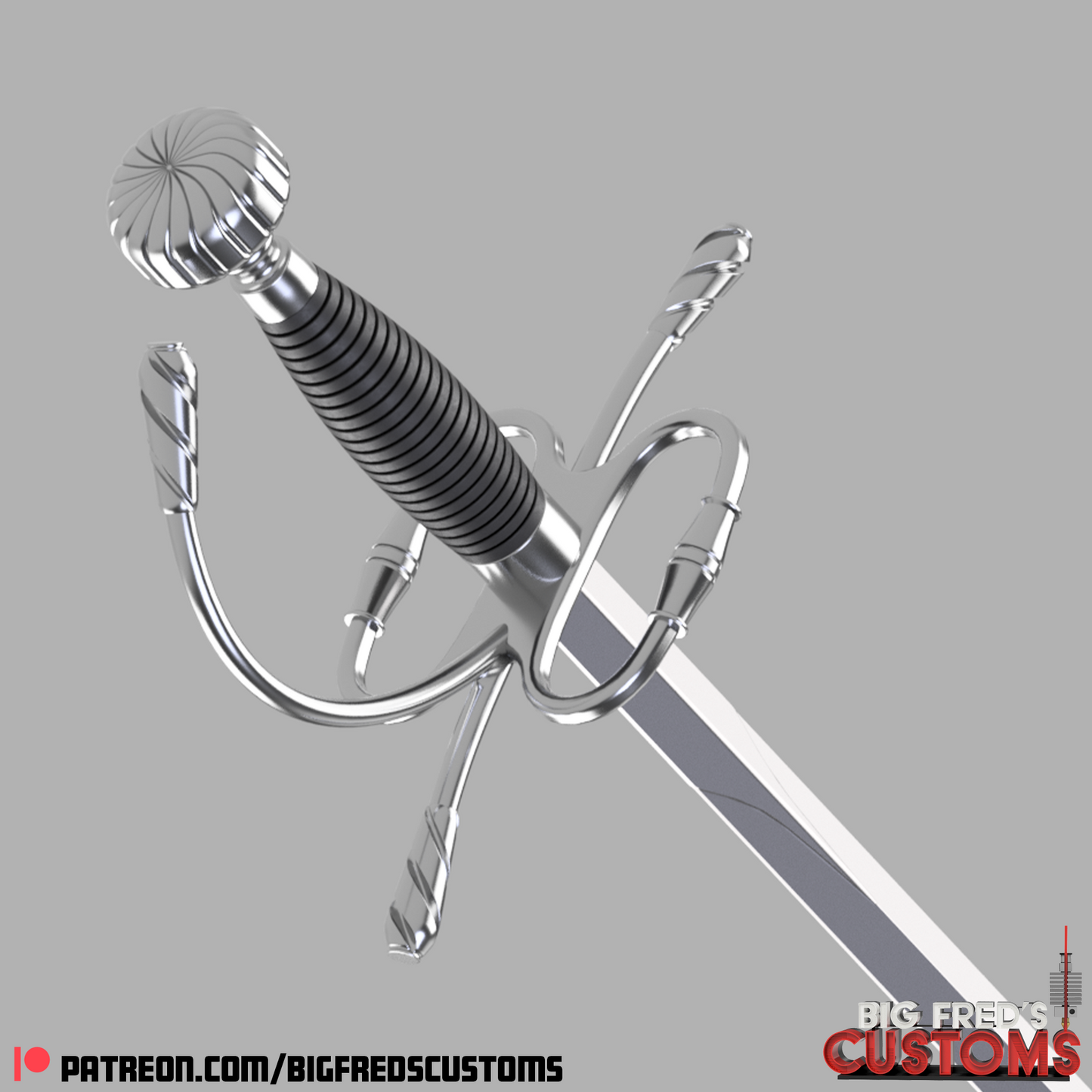 Dread Pirate Roberts Sword (The Princess Bride)STL File (Download)
