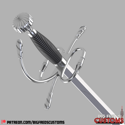 Dread Pirate Roberts Sword (The Princess Bride)STL File (Download)