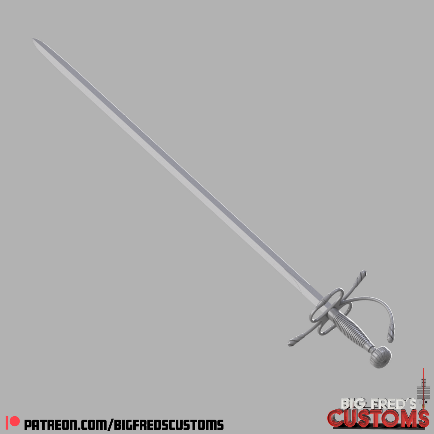 Dread Pirate Roberts Sword (The Princess Bride)STL File (Download)