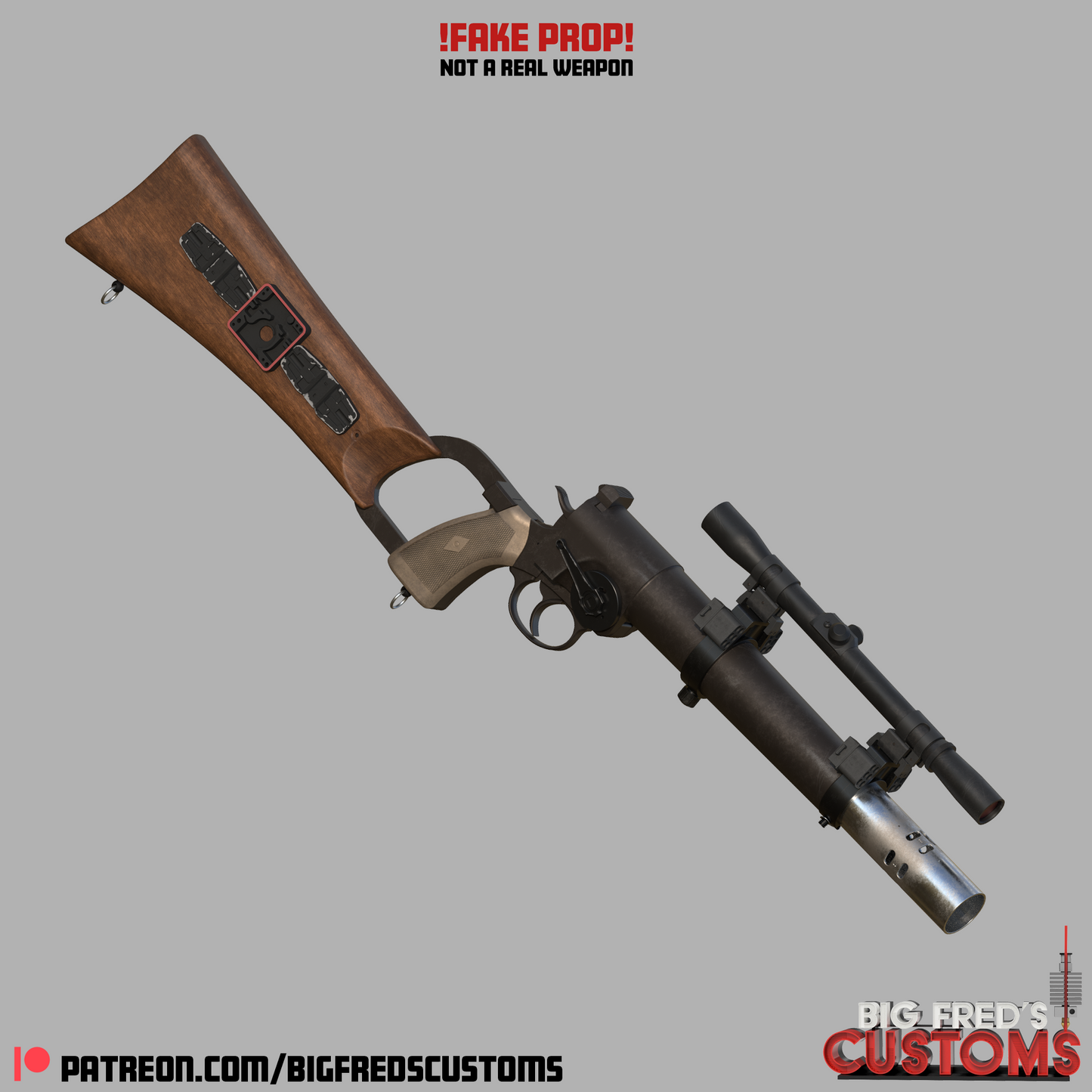 Boba Fett's EE-3 Blaster Rifle (Empire Strikes Back) STL File (Download)