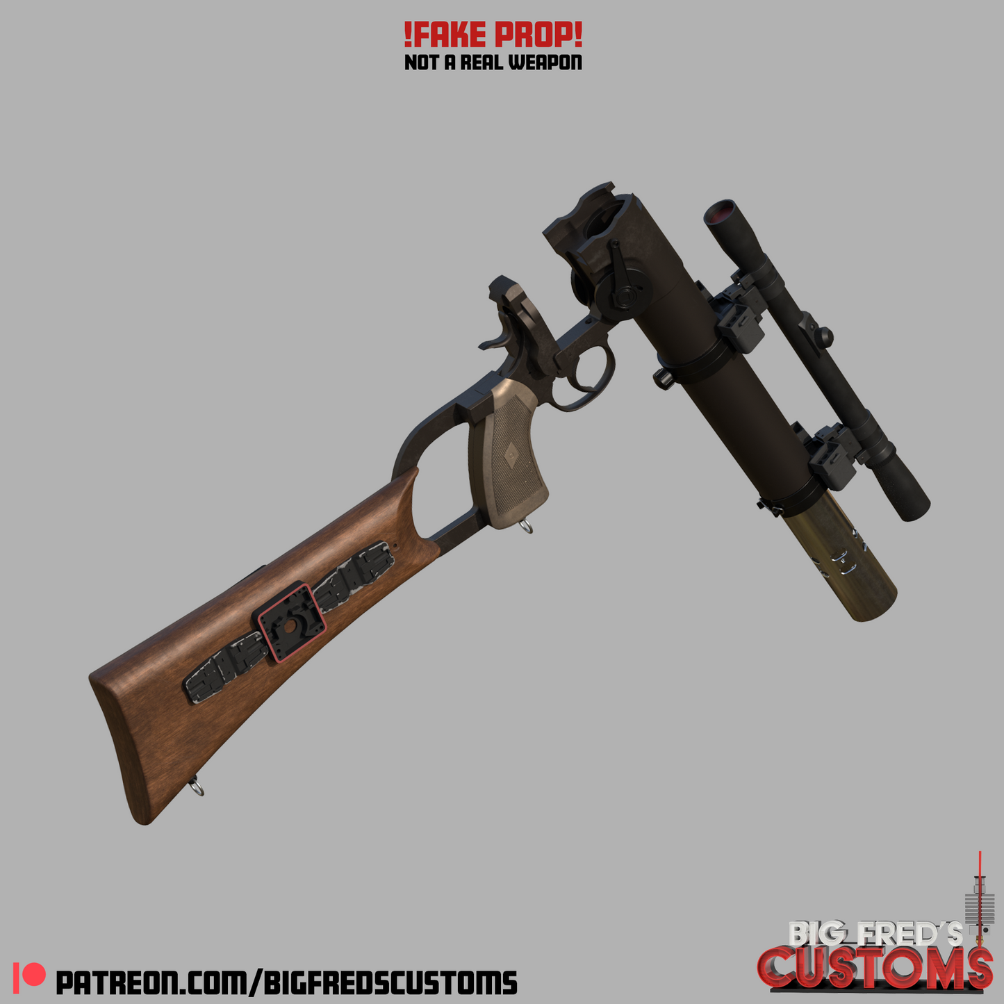Boba Fett's EE-3 Blaster Rifle (Empire Strikes Back) STL File (Download)