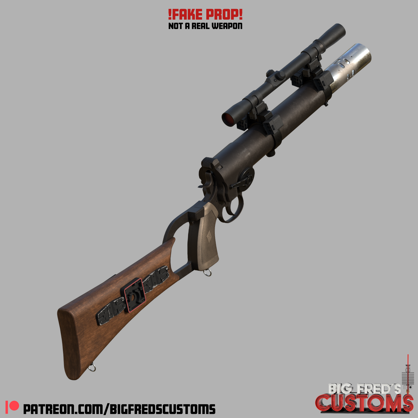 Boba Fett's EE-3 Blaster Rifle (Empire Strikes Back) STL File (Download)