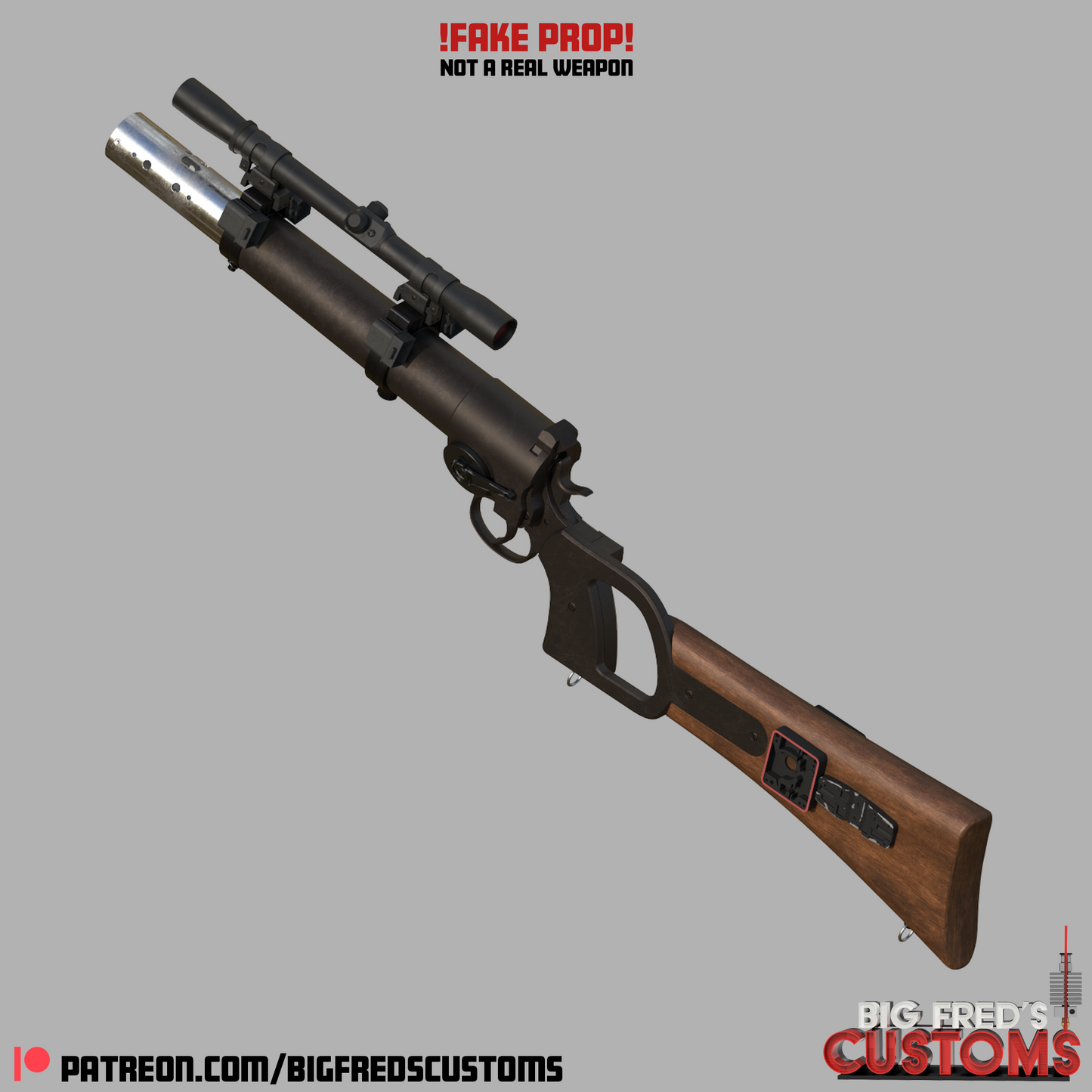 Boba Fett's EE-3 Blaster Rifle (Empire Strikes Back) STL File (Download)