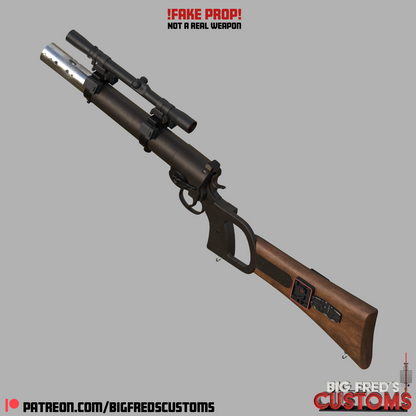 Boba Fett's EE-3 Blaster Rifle (Empire Strikes Back) STL File (Download)