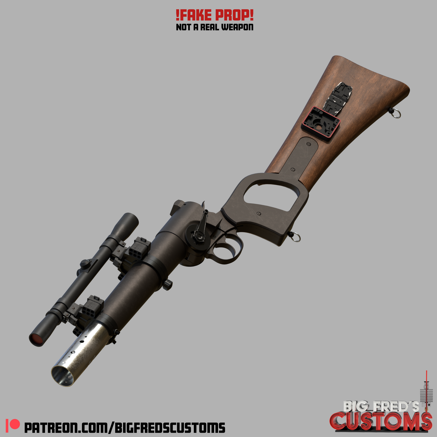 Boba Fett's EE-3 Blaster Rifle (Empire Strikes Back) STL File (Download)