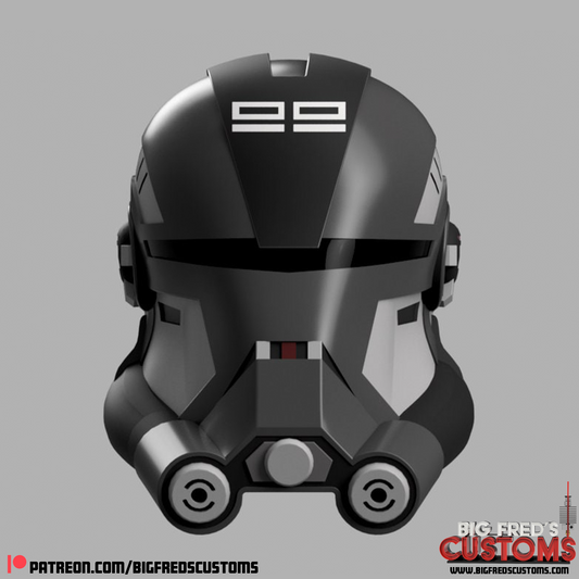 Echo Helmet (The Clone Wars and The Bad Batch) Stl (Download)