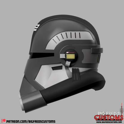 Echo Helmet (The Clone Wars and The Bad Batch) Stl (Download)