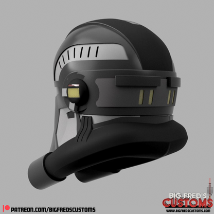 Echo Helmet (The Clone Wars and The Bad Batch) Stl (Download)