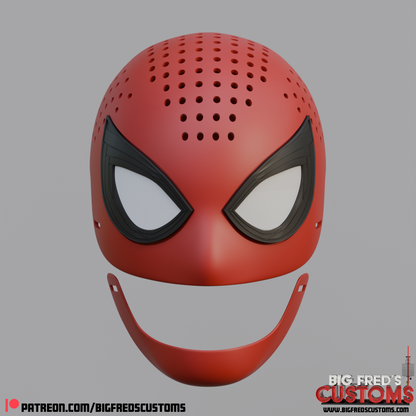 Spider Man Face Shell (Brand New Day) Stl (Download)