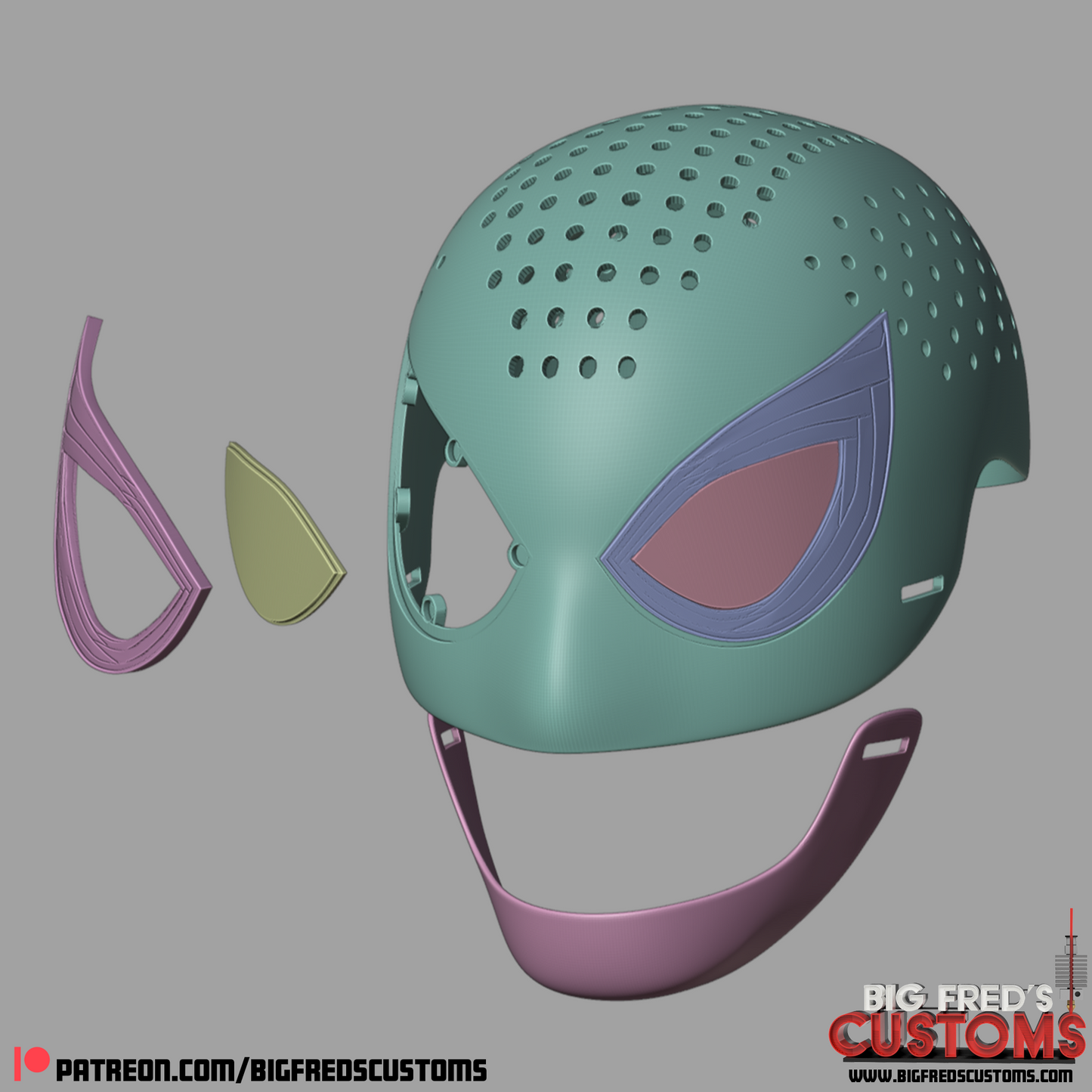 Spider Man Face Shell (Brand New Day) Stl (Download)
