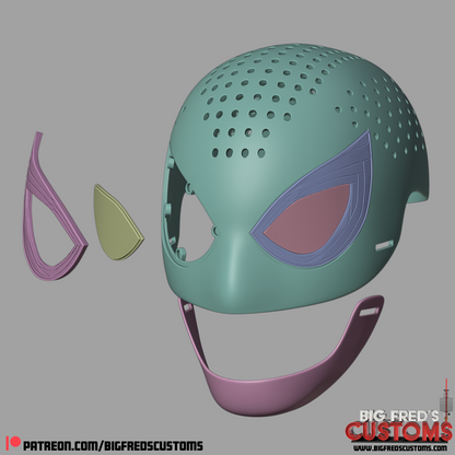 Spider Man Face Shell (Brand New Day) Stl (Download)