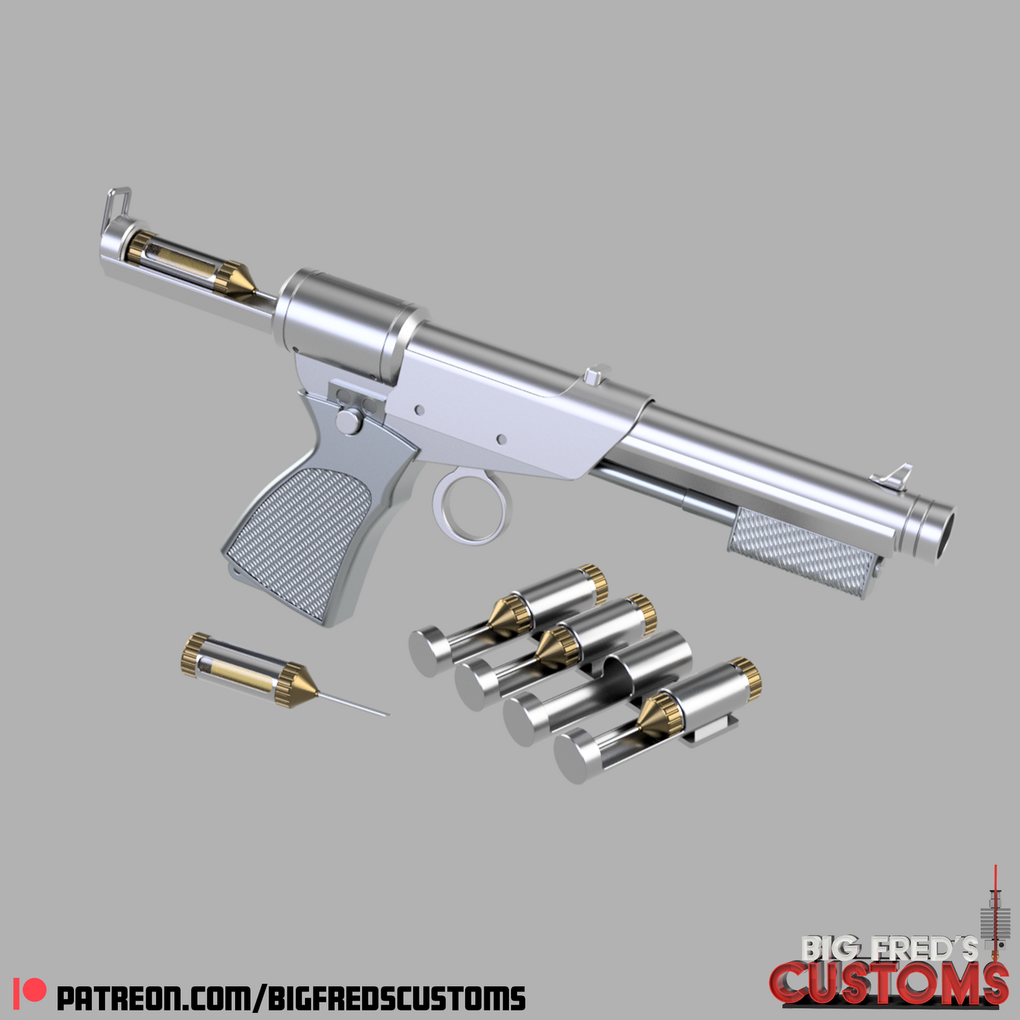Lucy MacLaine's Vault-Tech Dart Launcher (Fallout) STL (Download)