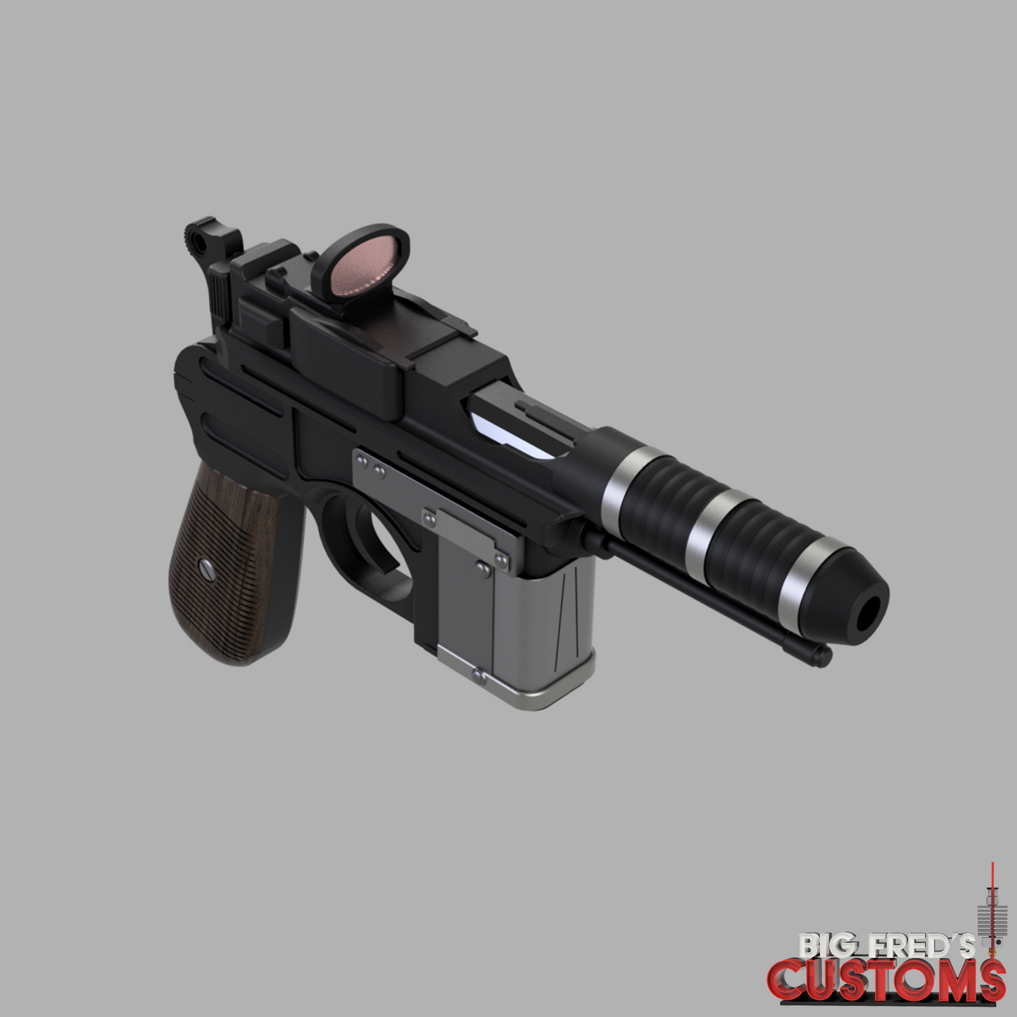 Fennec Shand Blaster (The Mandalorian) STL (Download)