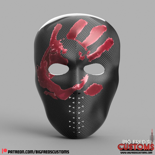 Flag Smasher Mask Stl (The Falcon and The Winter Soldier) Marvel (Download)