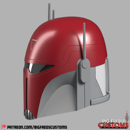 Gar Saxon Imperial Commando Helmet (The Clone Wars) STL File (Download)